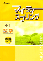 学友社　マイティスプリング　数学